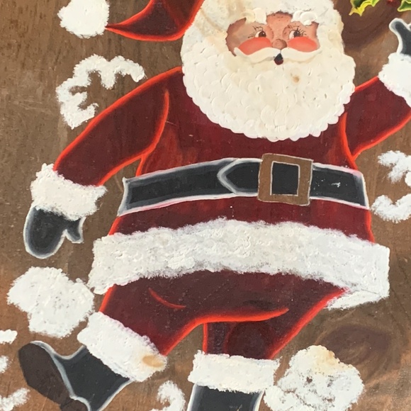 70's Hand Painted Santa Sleigh - Picture 3 of 9